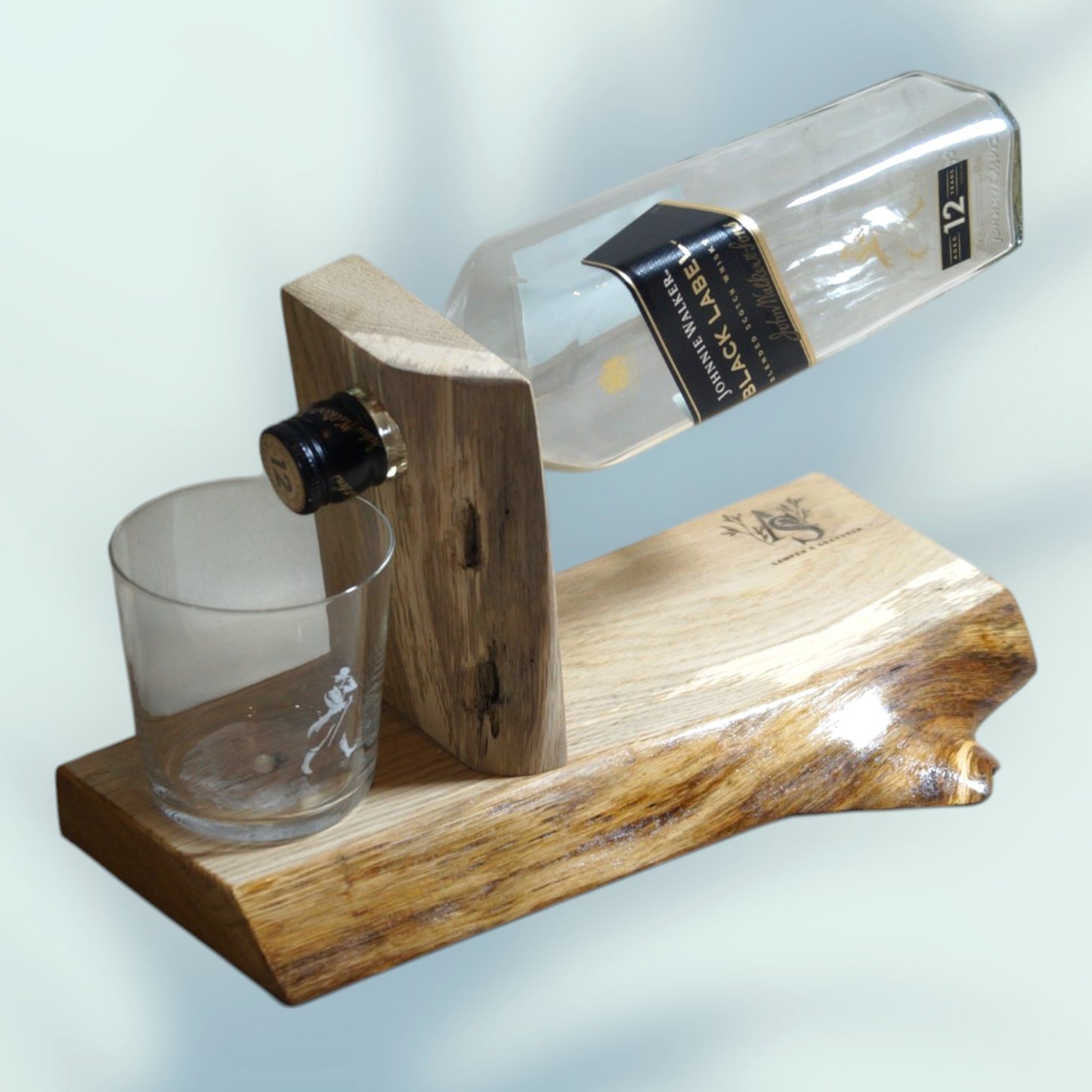 Personalisierte Lampen LED Johnnie Walker Deko Lampe Einzelstück