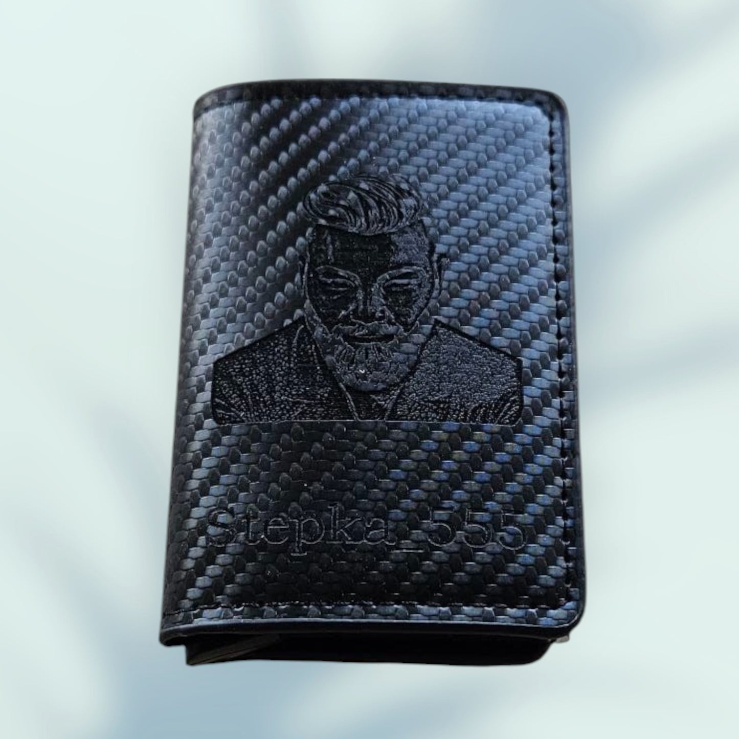 Personalisiert Foto Geldbörse / Portemonnaie / Kreditkarten Etuis mit Gravur