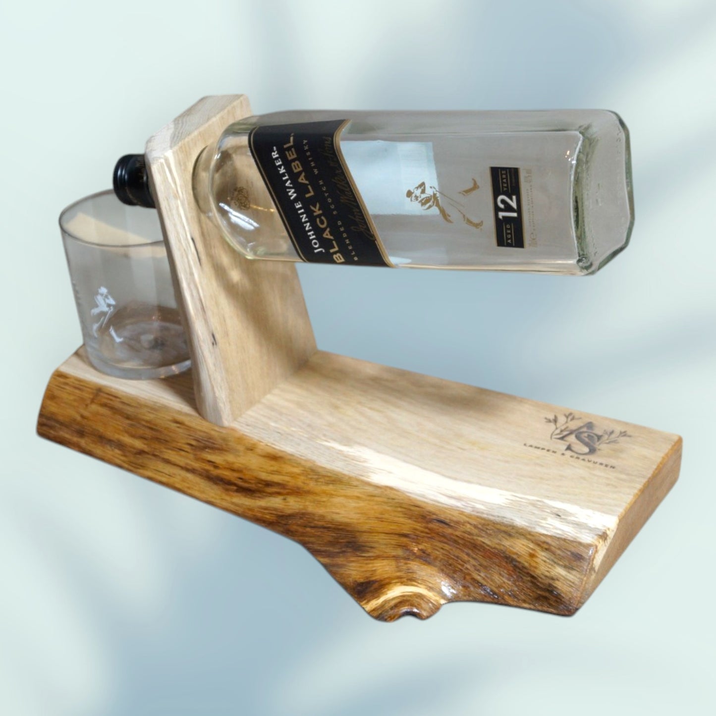 Personalisierte Lampen LED Johnnie Walker Deko Lampe Einzelstück